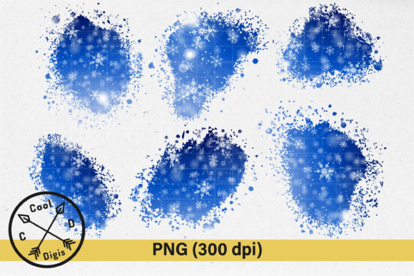 Bleached Snowflake Classic Blue Patches: A Digital Design Guide