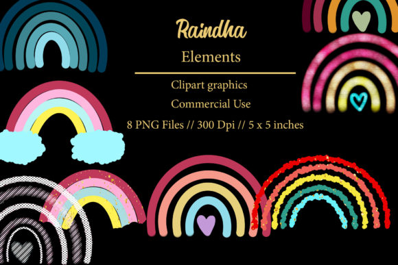 Evaluating the Raindha Brush Stroke Clipart Element for Professional Design Workflows