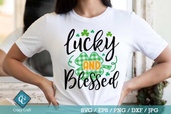 Lucky and Blessed SVG: Elevating Your Creative Projects with Faith-Inspired Digital Art