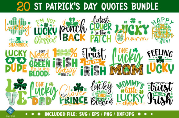 Streamlining Seasonal Creativity: The Strategic Value of the St. Patrick’s Day SVG Bundle
